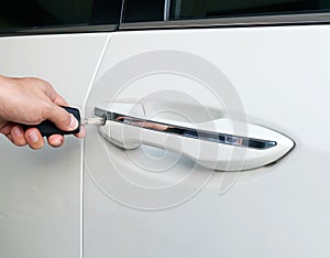 Lock/unlock car door