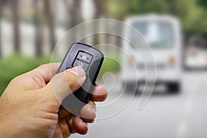 Lock and Unlock CAR with Remote keys