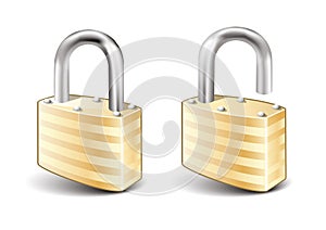 Lock and Unlock icon