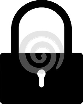 lock unlock icon design black and white