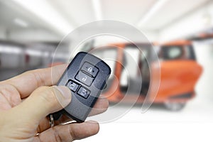 Lock and Unlock and open the CAR door slide with Remote keys