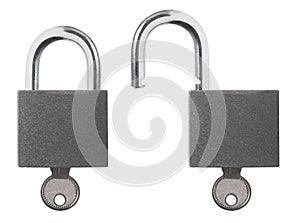 Lock Unlock Padlock