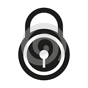 Lock vector icon