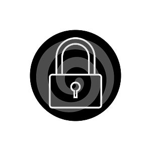 lock vector icon set. open or closed illustration sign collection. door symbol. unlock logo.