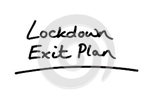 Lockdown Exit Plan