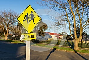 Lockdown Schools Road Sign Post