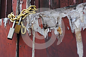 Locked door