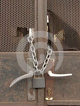 Locked door