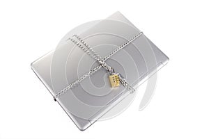 Locked laptop