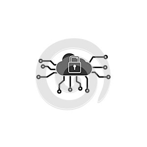Locked network icon. Element of internet security icon for mobile concept and web apps. Detailed Locked network icon can be used f