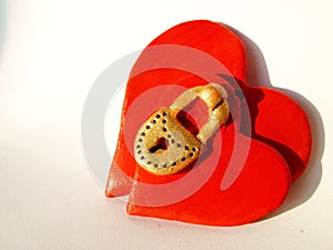 Locked Valentine hearts 1