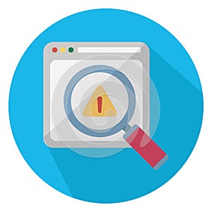 locked website, internet error Color Vector icon which can easily modify or edit