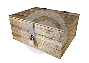 Locked Wooden Chest