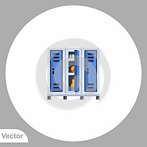 Locker vector icon sign symbol