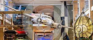 Lockheed 10a Electra displayed at London's Science Museum