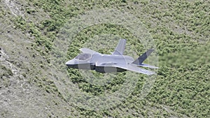 The Lockheed Martin F-35 Lightning II in flight aka F35