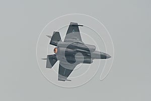 Lockheed Martin F-35B flying for display
