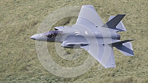 The Lockheed Martin F-35 Lightning II in flight aka F35 photo