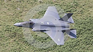 The Lockheed Martin F-35 Lightning II in flight aka F35