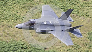 The Lockheed Martin F-35 Lightning II in flight aka F35 photo