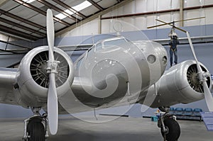 Lockheed Model 10 Electra, Hangar 1 North, Pima Air & Space Museum, Tucson, Arizona, USA