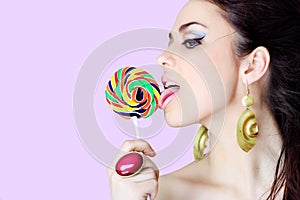 Locking lollipop