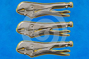 Locking pliers shadow board