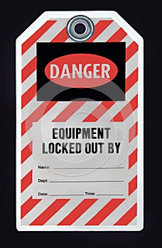 Lockout Tag