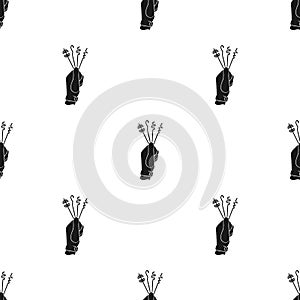 Lockpicks icon in black style isolated on white background. Crime pattern stock vector illustration.