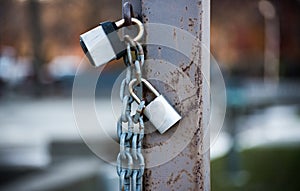 Locks and a chain