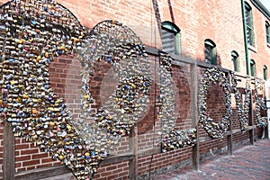 Locks of Love Exhibit at Artfest in Toronto, Canada