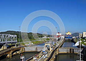 Through the Locks, Panama Canal photo