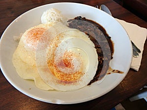 Loco Moco Dish