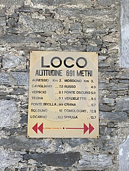 Loco, Ticino, Switzerland