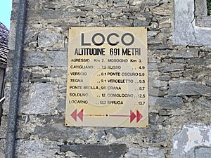 Loco, Ticino, Switzerland