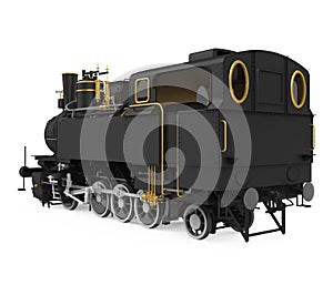 Locomotive Train Isolated