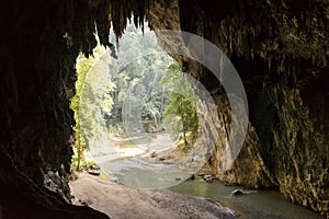 Lod cave in thailand