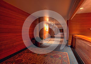 Lodge hallway photo