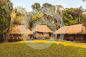 Lodge Made From Bamboo, Cuyabeno Reserve