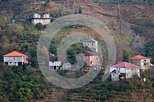 Lodges in mountains