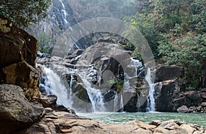 Lodh or Burhaghat waterfall in Jharkhand.