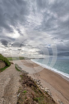 Loe Bar cornwall near to Porthleven and gunwalloe cove