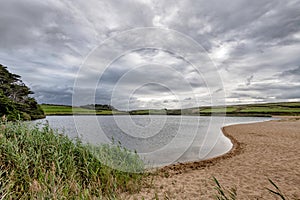 Loe Bar cornwall near to Porthleven and gunwalloe cove