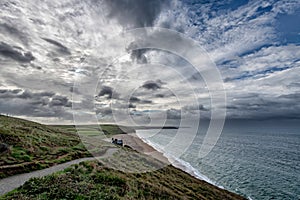 Loe Bar cornwall near to Porthleven and gunwalloe cove