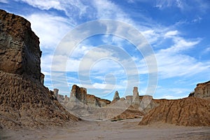 Loess erosion landform