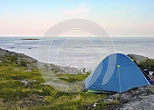 Lofoten camping site