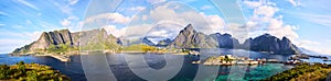 Lofoten Islands panorama