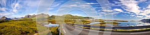 Lofoten Islands panorama