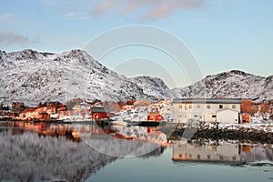 Lofoten mirrors of late november