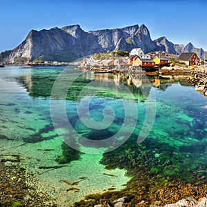 Lofoten, Reine village